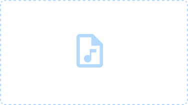 Drag and Drop Audio Icon