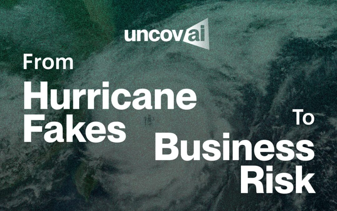 Why the Hurricane Melissa Fakes Are a Wake-Up Call for Every Business?