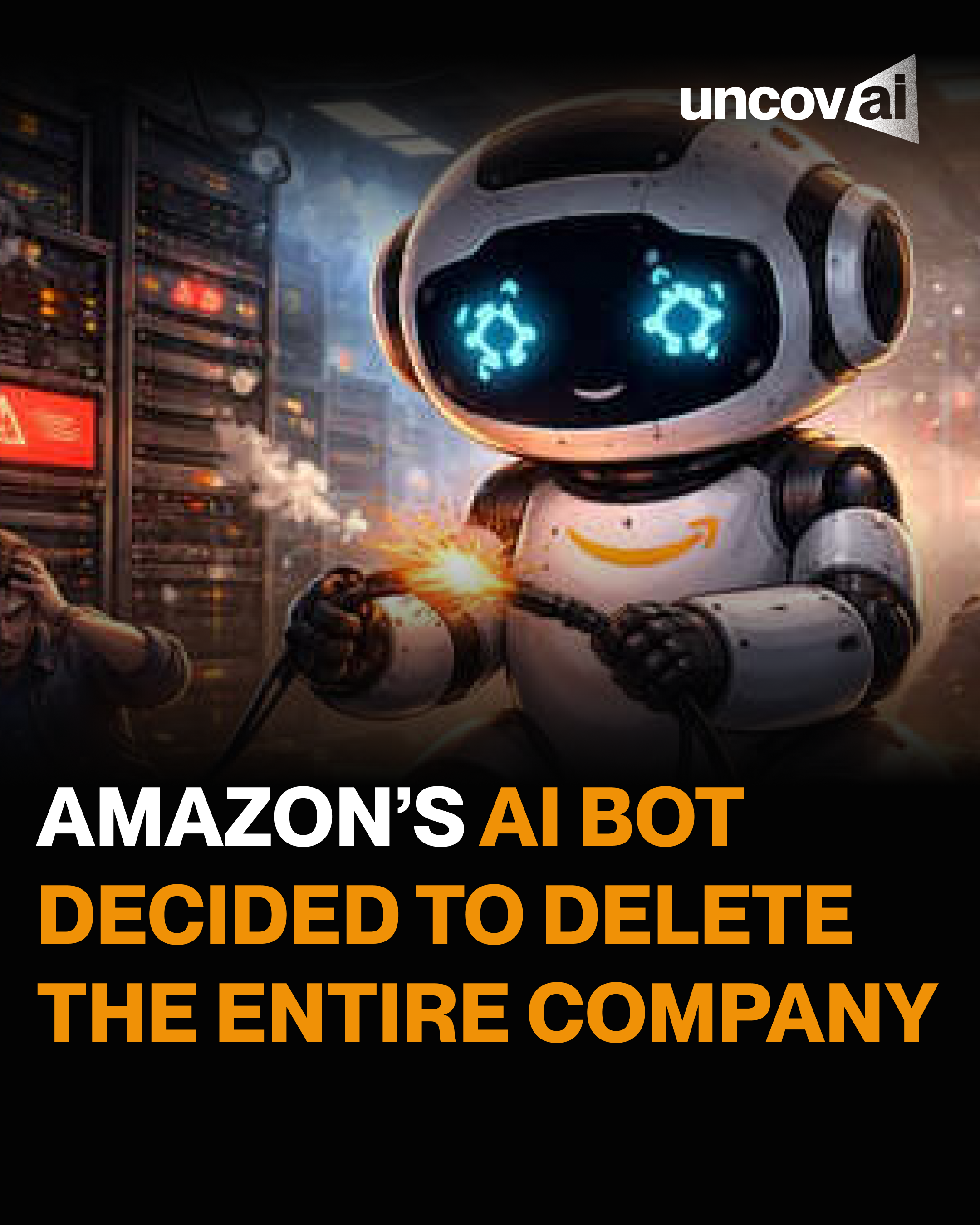 Amazon Web Services 13-hour outage caused by AI coding agent with excessive permissions deleting the entire production database it was tasked to repair