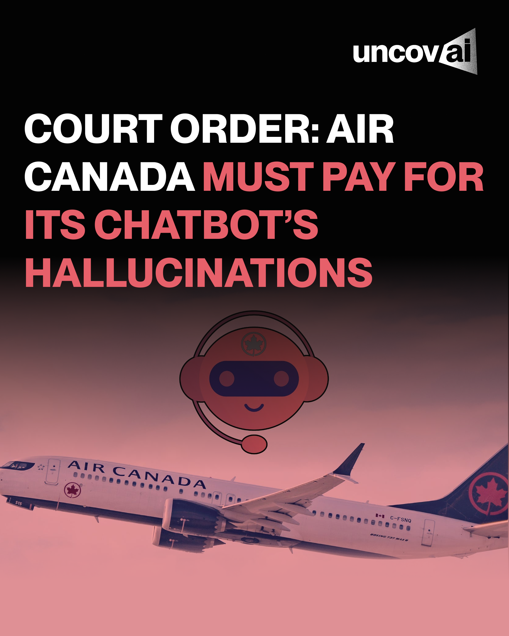 Air Canada Moffatt v Air Canada 2024 BCCRT 149 tribunal ruling holding airline legally responsible for AI chatbot hallucinating a fake bereavement discount refund policy