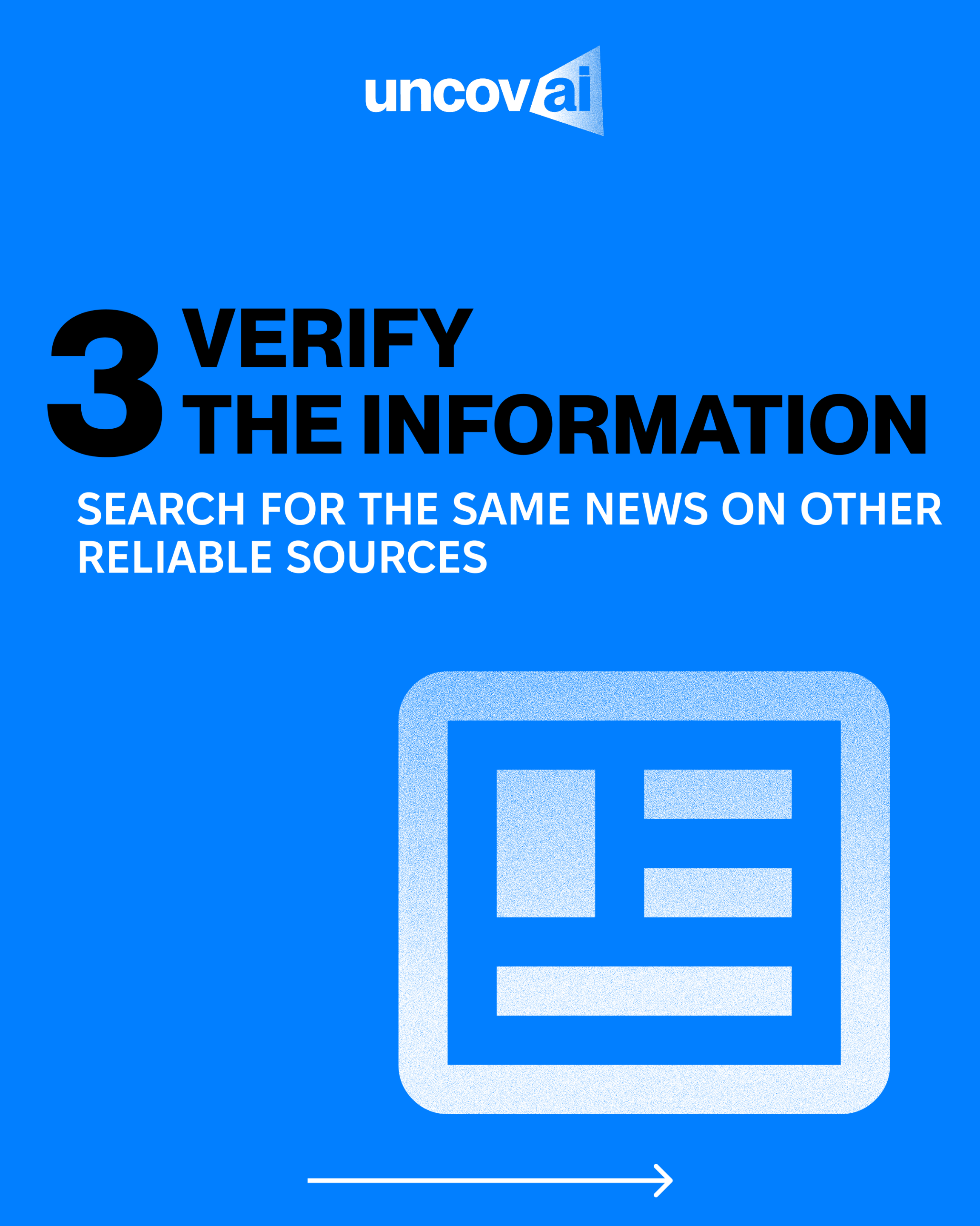 Run visual media through AI detection — UncovAI tip 4