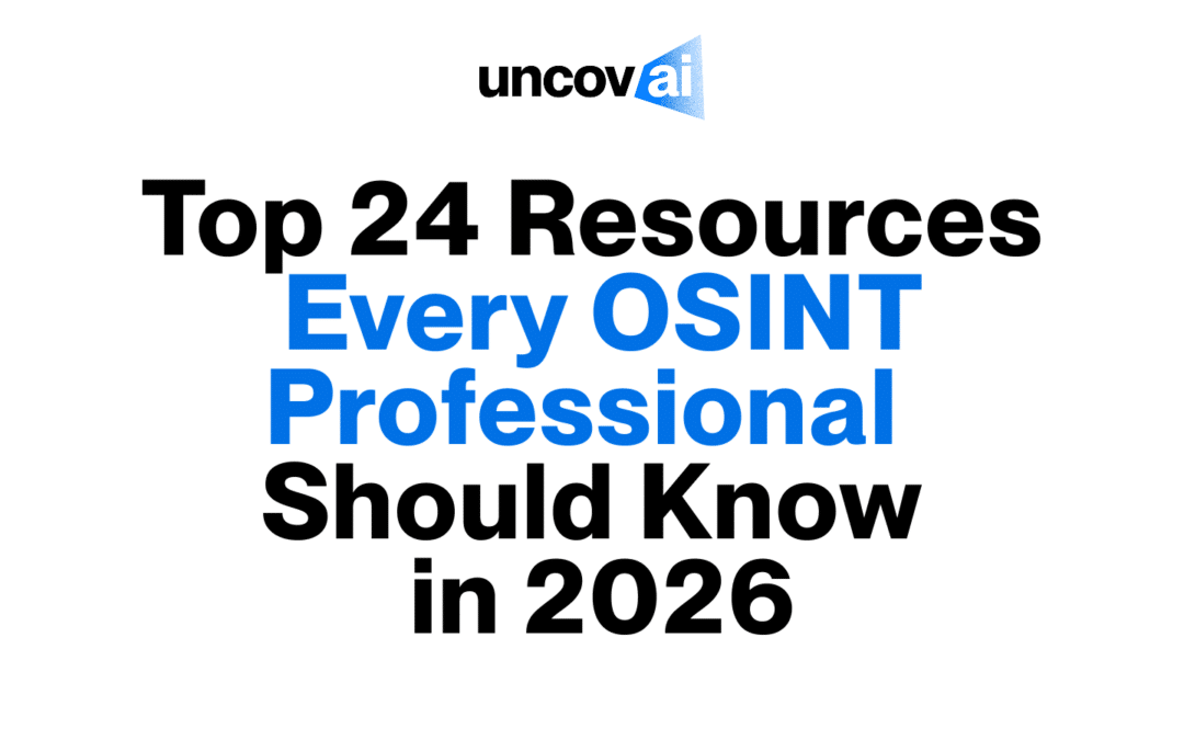 Top 24 Dark Web & AI Threat Resources Every OSINT Professional Should Know in 2026