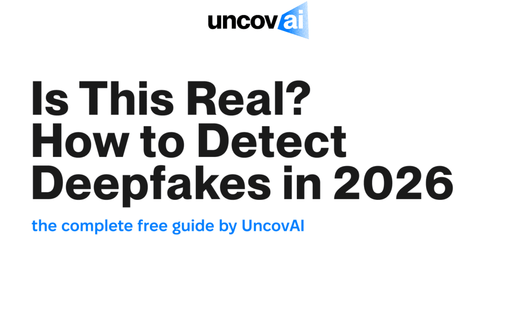 How to Detect Deepfakes in 2026 – Free Guide by UncovAI