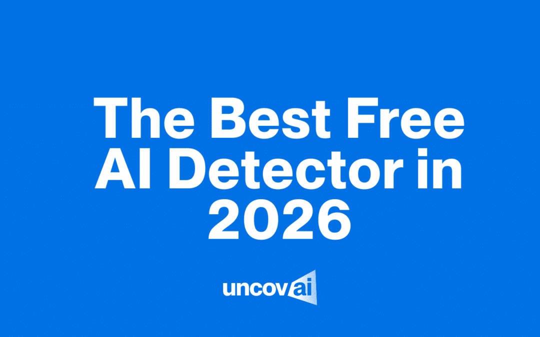 The Best Free AI Detector in 2026