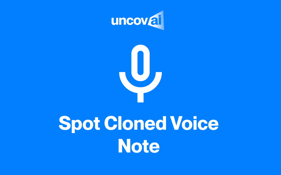 AI Voice Detector – Spot Cloned Voice Notes on WhatsApp & Telegram
