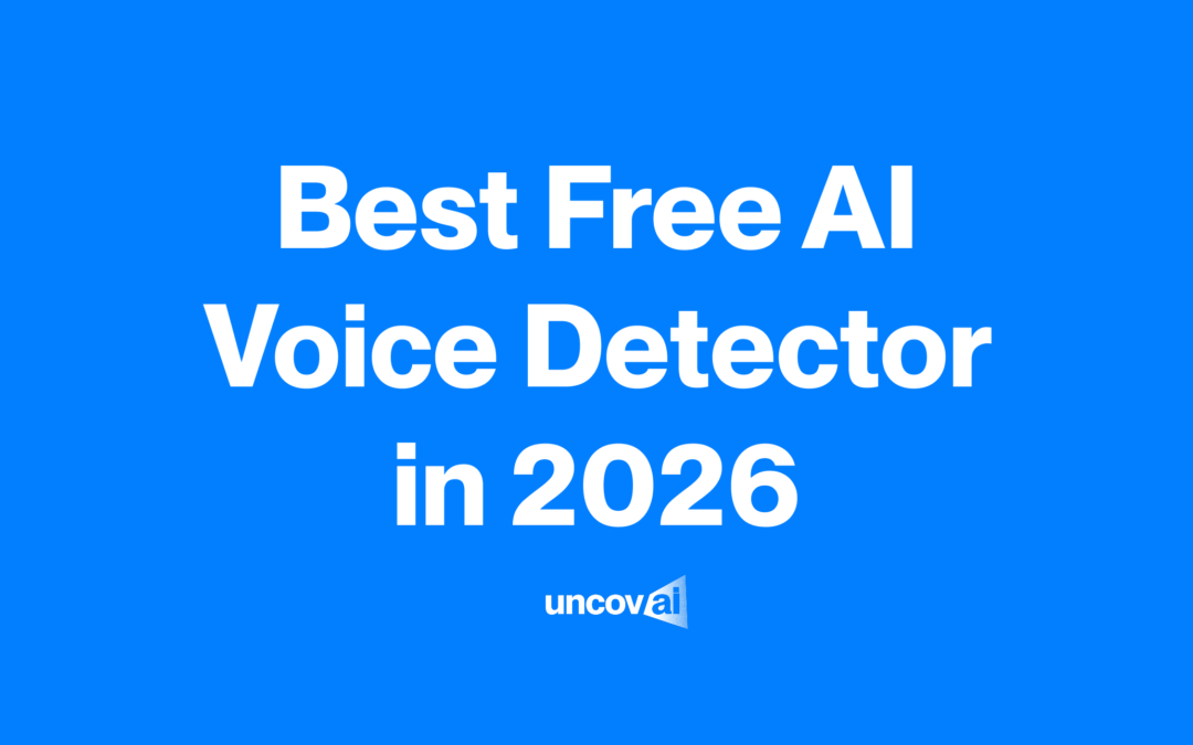 Best Free AI Voice Detector in 2026: 7 Tools Ranked
