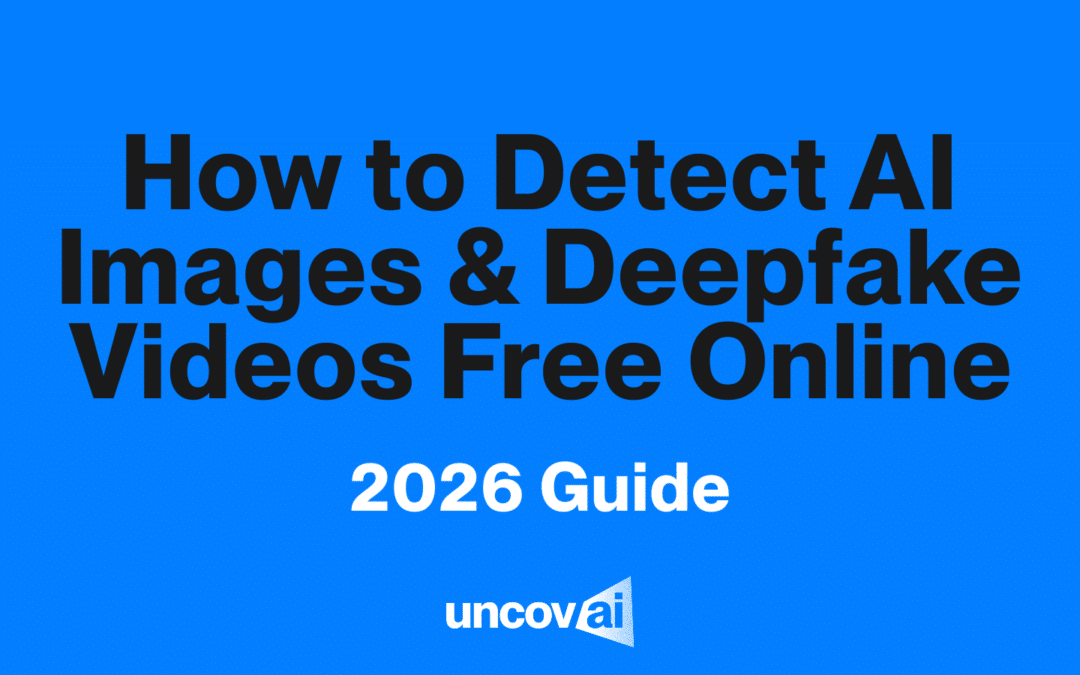How to Detect AI Images & Deepfake Videos Free Online (2026 Guide)
