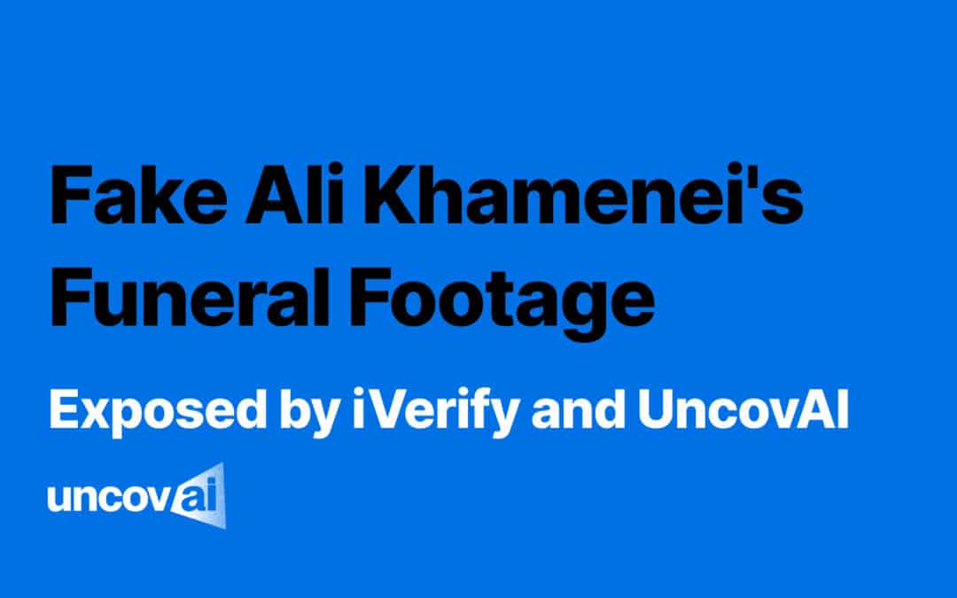 Viral Video of Ayatollah Ali Khamenei’s Funeral Is AI-Generated