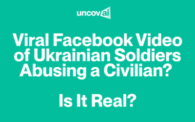 Viral Facebook Video of Ukrainian Soldiers Abusing a Civilian? Is It Real?