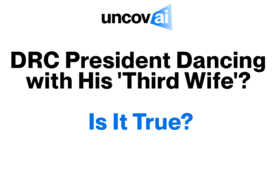 DRC President Dancing with His “Third Wife”? Is It True?