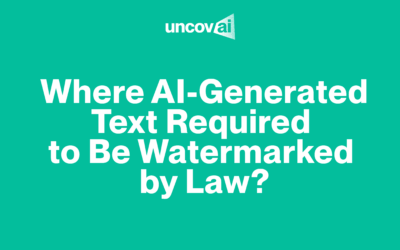 Where AI-Generated Text Required to Be Watermarked by Law?