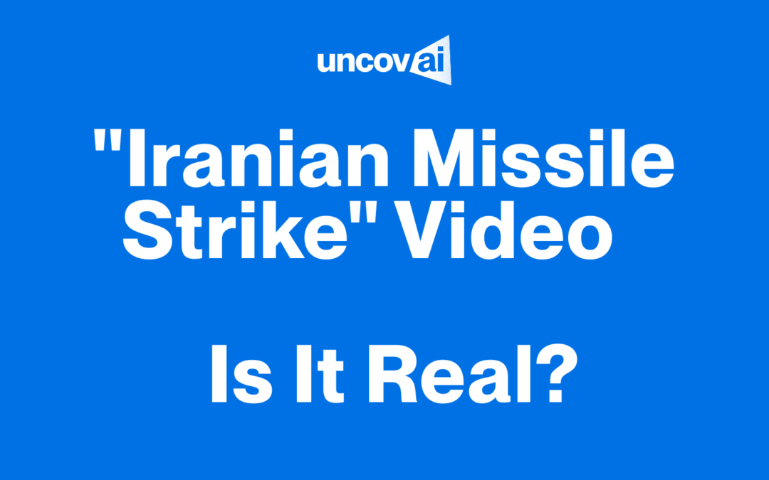 That “Iranian Missile Strike” Video Everyone’s Sharing — Is It Real?