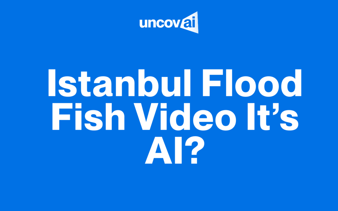 Istanbul Flood Fish Video It’s AI?